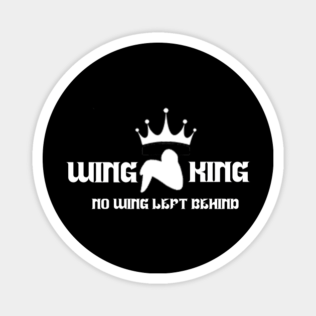 Wing King Magnet by BrittMDesigns